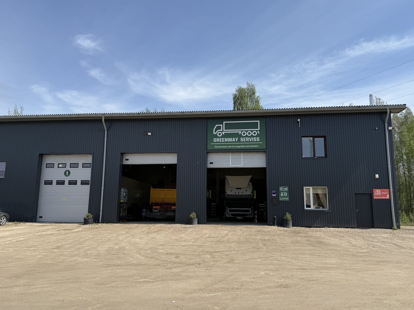 Greenway truck repair workshop